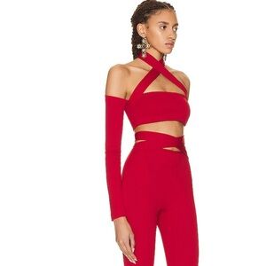 Dolce & Gabbana halterneck cut-out top - NEW WITH TAGS